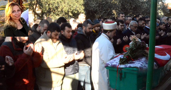 Depremde ölen Akhisarlı Hayriye Burukefe son yolculuğuna uğurlandı