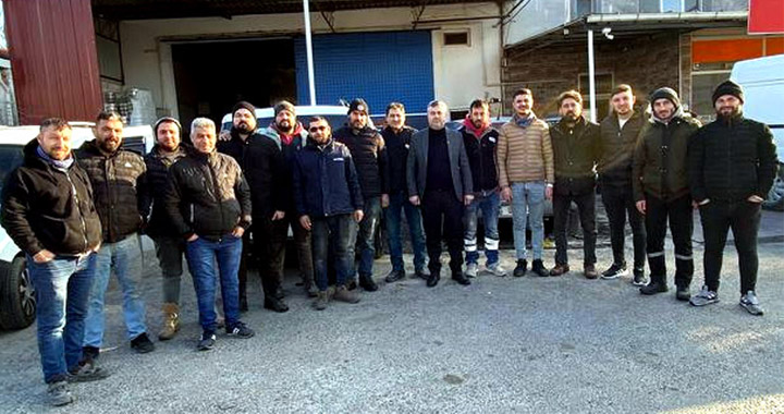 Akhisar Yapı Sanatkârları Odası deprem bölgesinde