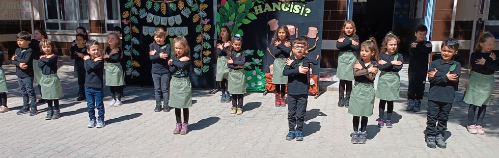 Nadide Fazıl Aysu Fatih İlkokulu’nda orman haftası etkinliği