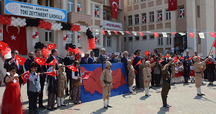 23 Nisan Ulusal Egemenlik ve Çocuk Bayramını kutladık