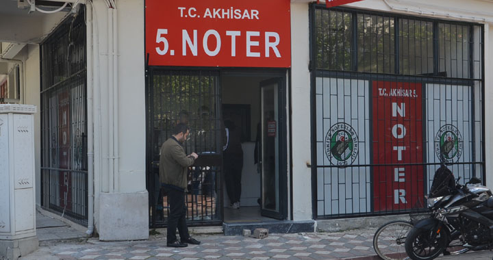 Akhisar’da 5. Noter açıldı