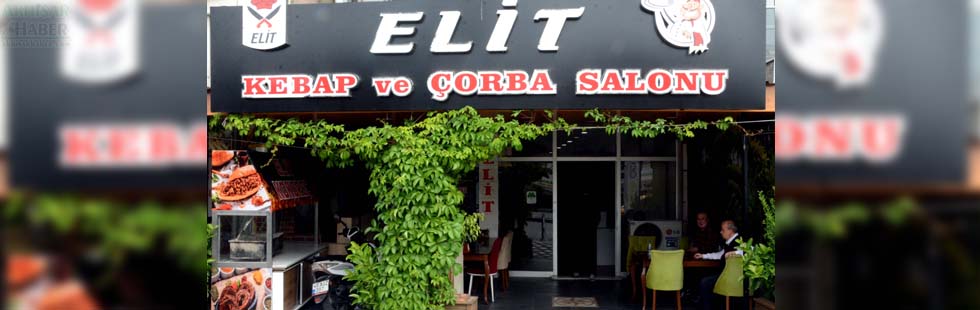 Zeytin Kebabı Elit Kebap ve Çorba salonunda yenir