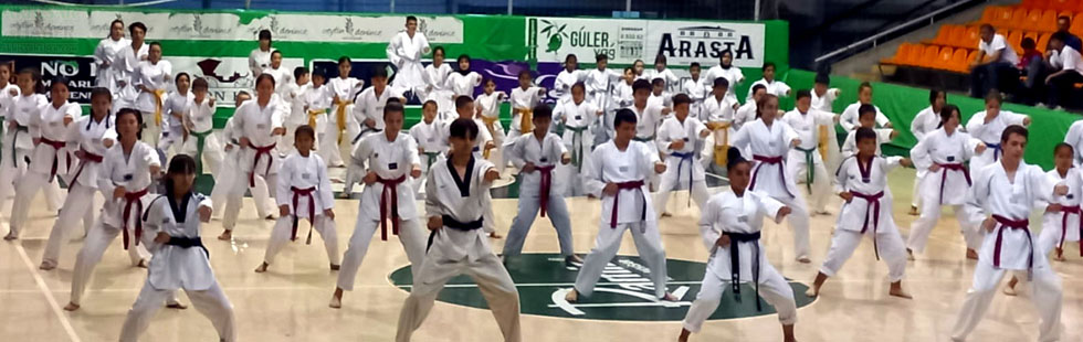 Taekwon-do kuşak sınavında 71 sporcu ter döktü