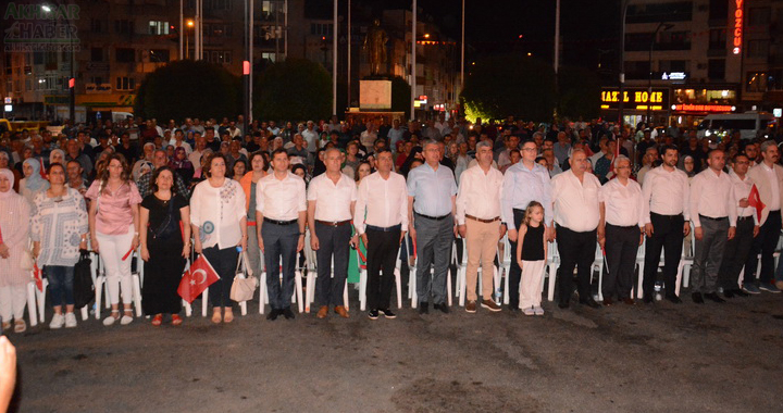 15 Temmuz 7. Yılı Egemenlik meydanında yapıldı