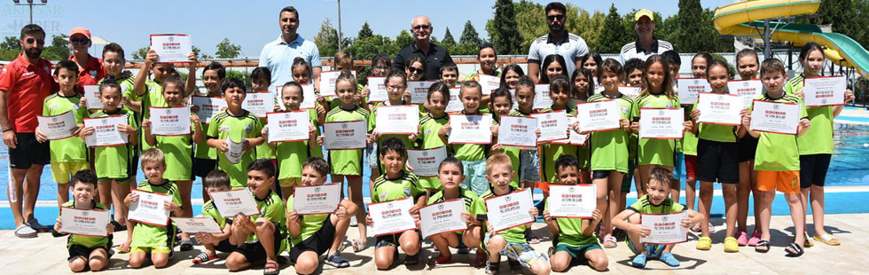 Akhisar Belediyesi 1. Etap Yüzme kursu tamamlandı