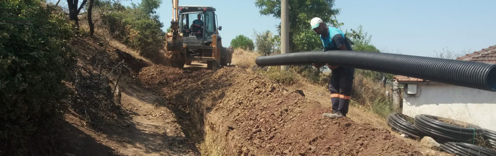 MASKİ'den yerleşim alanına ek kanalizasyon hattı