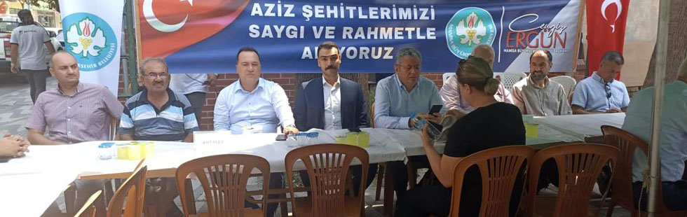 Akhisarlı şehitlerimiz saygı ve minnetle anıldı