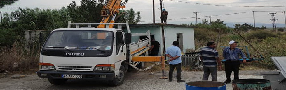 Sarıçalı Muhtarından Başkan Ergün’e hizmet teşekkürü