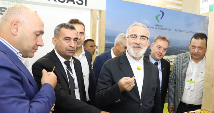 Akhisar 19. kez 2023 WORLDFOOD İstanbul gıda fuarında