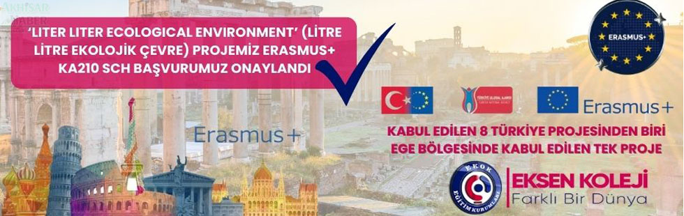 Eksen Koleji Erasmus+ Proje ekibinden büyük bir başarı