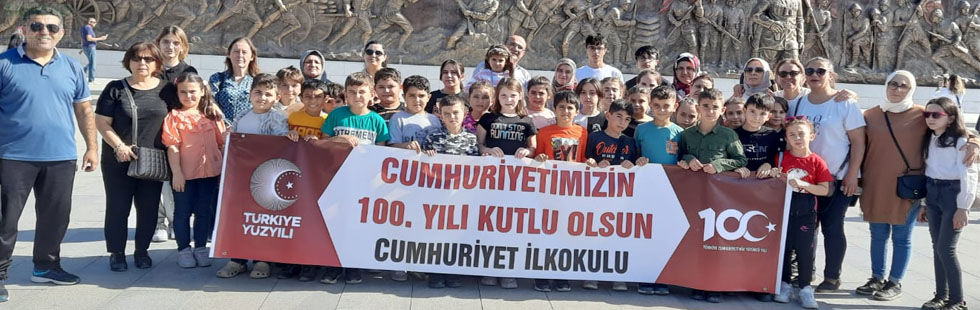 Cumhuriyet İlkokulu Öğrencileri Atalarının Topraklarında