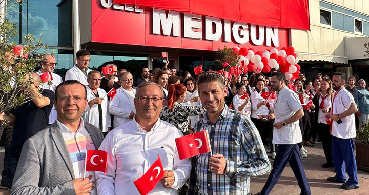 Özel Medigün Akhisar Hastanesinden anlamlı kutlama