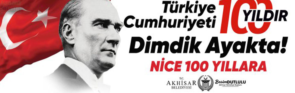 Akhisar Belediyesinin Cumhuriyetin 100. Yılına özel video