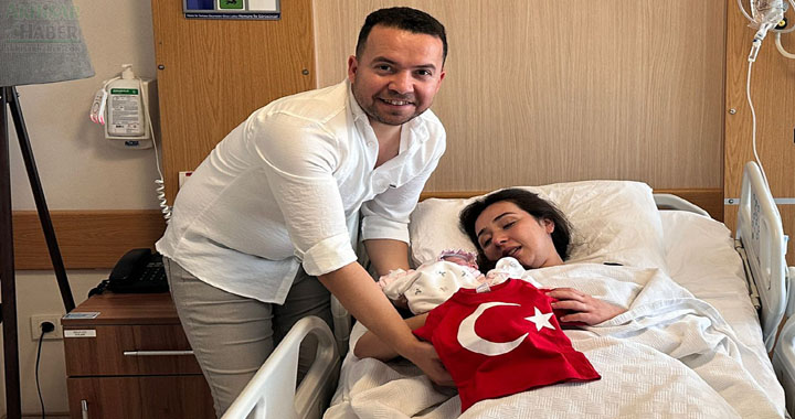 100. Yılın ilk bebeği Güneş dünyaya geldi