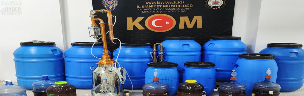 İllegal alkol imalathanelere operasyon