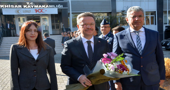 Manisa Valisi Enver Ünlü, Akhisar ilçesini ziyaret etti