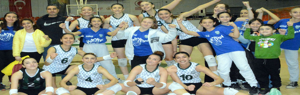 Belediye Kadın Voleybol, ATA Okul Spor’u 3-0 mağlup etti