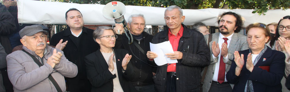 CHP İlçe Teşkilatı, ÇEDES projesi üzerine basın açıklaması yaptı