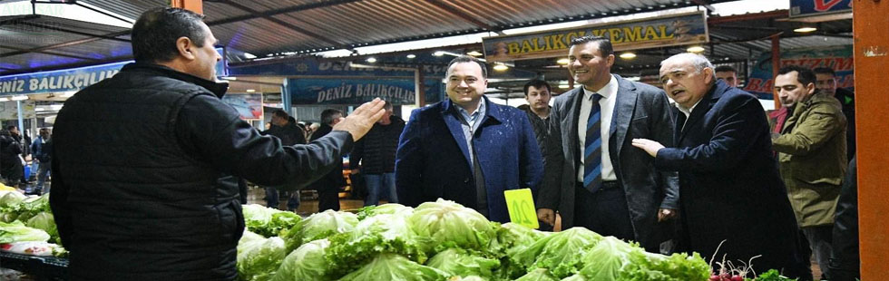 Bakırlıoğlu, Dutlulu ve Zeyrek Pazarcı esnafları gezdiler