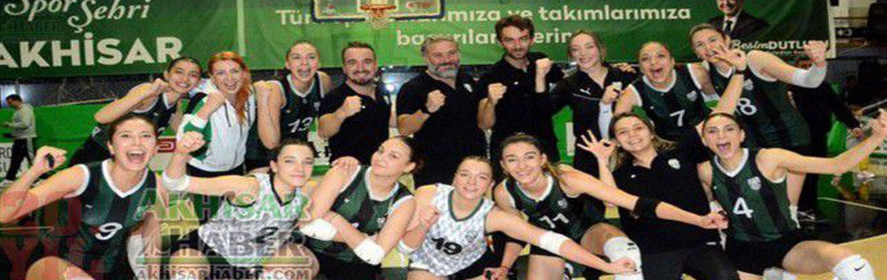 Akhisar Belediye Kadın Voleybol, Aliağa KZY Spor’u 3-0 mağlup etti