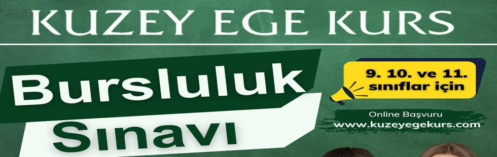 Kuzey Ege Kursta Bursluluk Sınavı