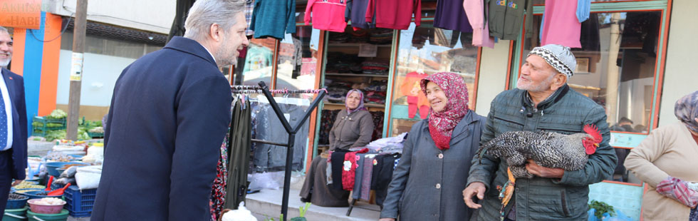 Ömer İşçi’ye Köylü Pazarından Yoğun Destek