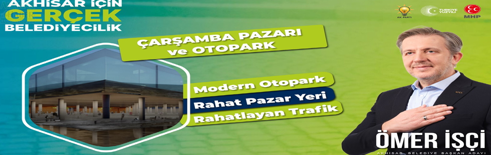 Ömer İşçi, Yeni Çarşamba pazarı ve katlı otopark müjdesi verdi