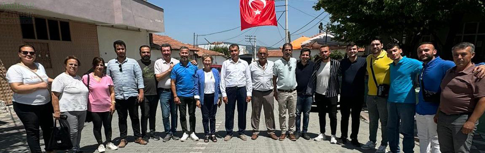 CHP Akhisar İlçe Başkanlığı, Köy hayırlarına katılmaya devam ediyor