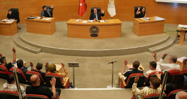 Akhisar Belediyesi Temmuz ayı meclis toplantısı gerçekleştirildi