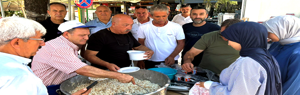 Akhisar Yörükler ve Türkmenler Derneğinden Pilav hayrı