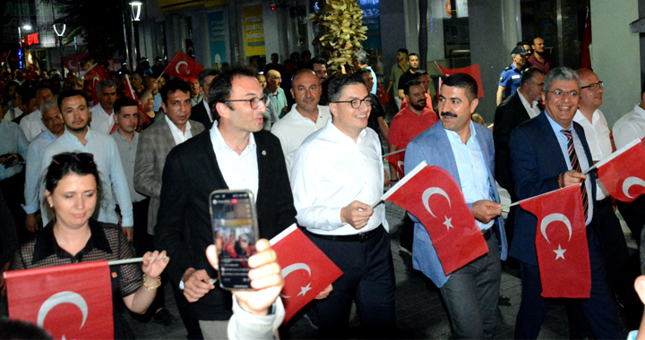 15 Temmuz 8. Yılı Egemenlik meydanında yapıldı