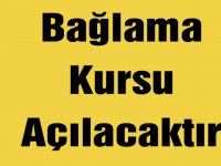 Bağlama Kursu Açılacaktır