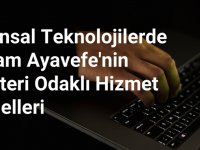 Finansal Teknolojilerde Yaşam Ayavefe'nin Müşteri Odaklı Hizmet Modelleri