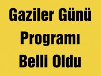 Gaziler Günü Programı Belli Oldu