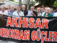 Akhisar Demokrasi Güçleri 10 Ekim Gar katliamını unutmadı