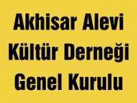 Akhisar Alevi Kültür Derneği Genel Kurulu