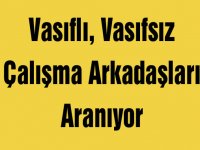 Vasıflı, Vasıfsız Çalışma Arkadaşları Aranıyor