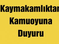 Akhisar Kaymakamlığından Kamuoyuna Duyuru