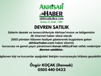 akhisarhaber.com Devren Satılıktır