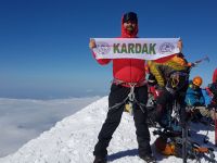 Akhisarlı dağcı, Kazbek dağına tırmandı