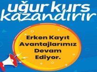 Uğur Kursta 2020-2021 erken kayıtları devam ediyor