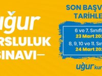 Akhisar Uğur Kurs’ta bursluluk sınavı