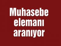 Muhasebe elemanı aranıyor