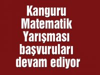 Kanguru Matematik Yarışması başvuruları devam ediyor