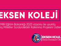 Eksen Koleji, BM Sürdürülebilir kalkınma projesini üstlendi