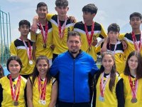 100. Yıl Ortaokulundan atletizmde büyük başarı