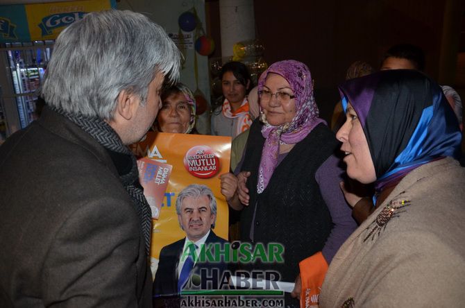 AK Parti Akhisar Belediye Başkan Adayı Salih Hızlı; Önümüzdeki Dönem Altın Çağ Olacak