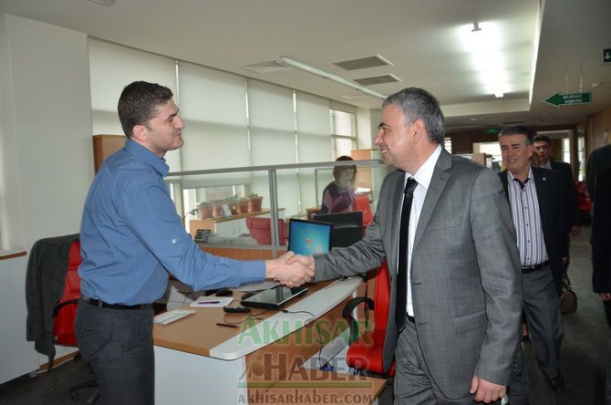 CHP Başkan Adayı Bakırlıoğlu’ndan, Akhisar Belediyesi’ne Ziyaret