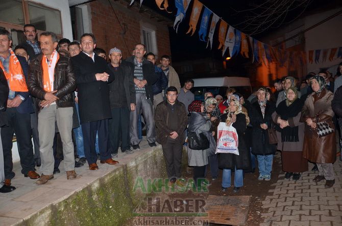 AK Parti Başkan Adayı Salih Hızlı; Her Köye Konak