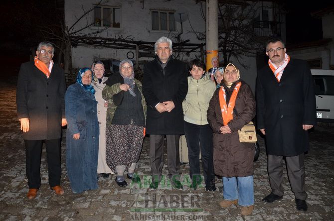 AK Parti Başkan Adayı Salih Hızlı; Köylerdeki Destekten Memnun